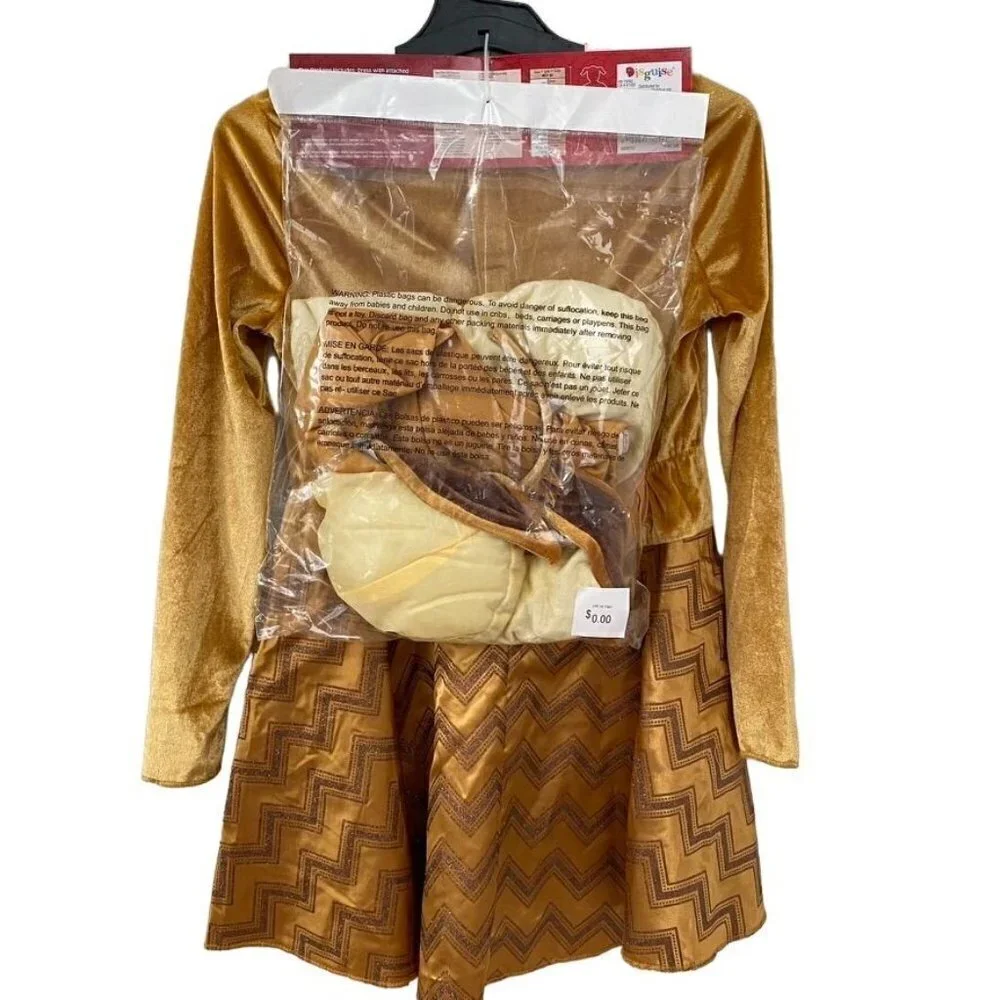 Disguise Kids' Pokemon Eevee Deluxe Halloween Costume Dress M (7-8)/ L (10-12)
